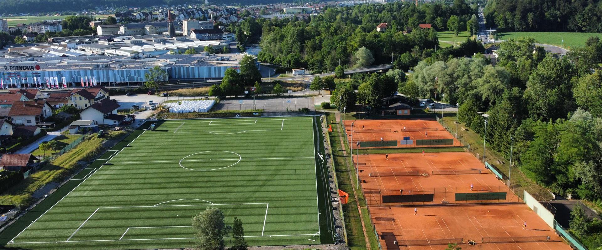 Zgradili smo nogometno igrišče z umetno travo - Športni park Virtus