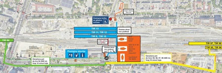 Na postaji Železniška postaja Ljubljana spremenjen dostop na perone tudi za gibalno ovirane osebe …