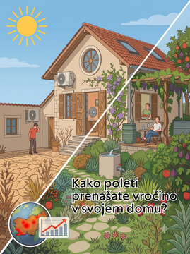 »Kako poleti prenašate vročino v svojem domu?