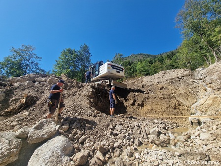 Sanacijska obnova vodotokov in hudournikov po poplavah (22)
