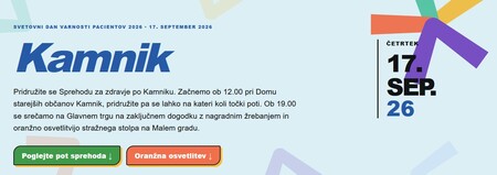 sprehod za zdravje