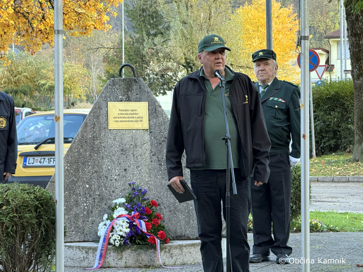 Demitrij Perčič, predsednik Območnega združenja veteranov vojne za SLovenijo Kamnik-Komenda